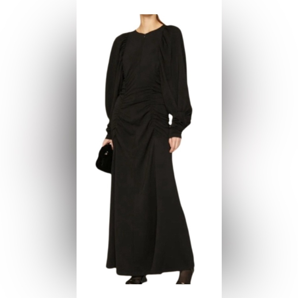 By Malene Birger Cheyla Gathered Ruched Maxi Dress